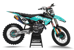 Husqvarna Seven Aqua Graphic Kit - TC FC TE TX FE FS FX Models | All Years