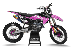 Husqvarna Seven Magenta Graphic Kit - TC FC TE TX FE FS FX Models | All Years