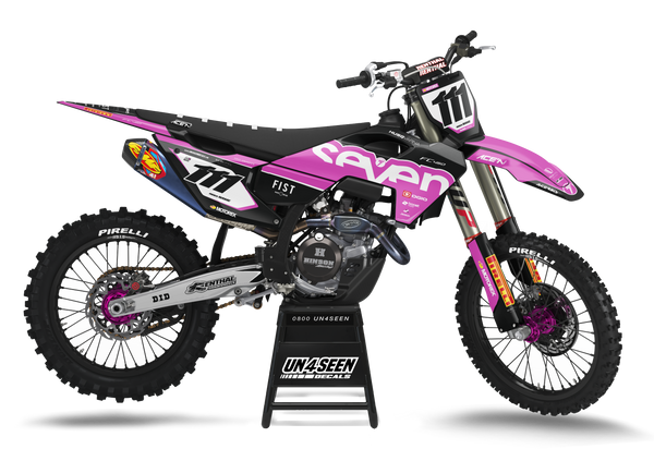 Husqvarna Seven Magenta Graphic Kit - TC FC TE TX FE FS FX Models | All Years