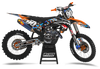 KTM Graphics Kit - Camo Shark Paint Orange