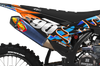 KTM Graphics Kit - Camo Shark Paint Orange