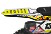 Suzuki Graphics Kit - Skulls Guns Yellow