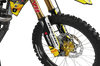 Suzuki Graphics Kit - Skulls Guns Yellow