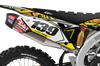 Suzuki Graphics Kit - Skulls Guns Yellow