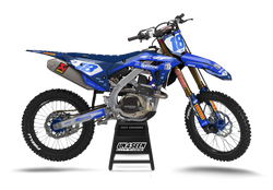 Honda Splitfire 2 Blue Graphic Kit - CRF CR XR Models | All Years