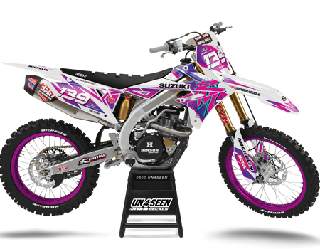 Suzuki Graphics Kit - Purple Haze