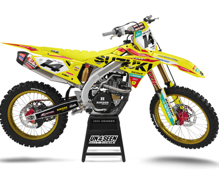 Suzuki Graphics Kit - Racecraft Yellow