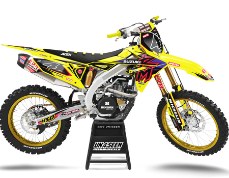 Suzuki Retroo Graphics Kit - RMZ RM RMX DR DRZ JR Models | All Years