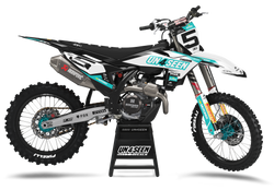 KTM Trigger Aqua Graphic Kit - SX SXF XC XCF EXC EXCF Models | All Years