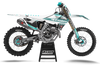 Triumph Racing Graphics Kit - Captivating Aqua