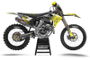 Triumph Racing Graphics Kit - Fade Yellow