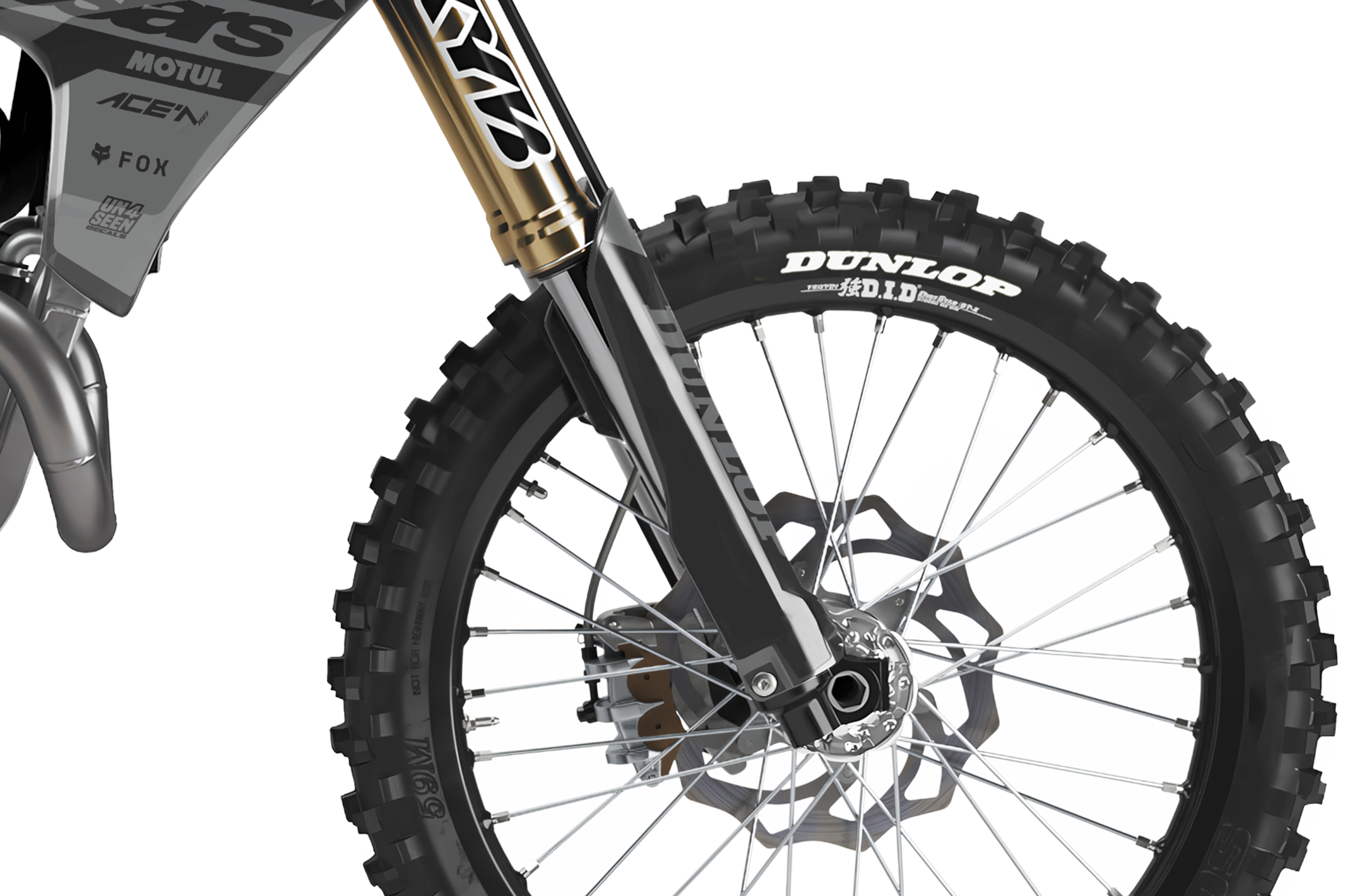Modded Razor Graphics Triumph Racing Graphics Kit - Razor Grey New Zealand