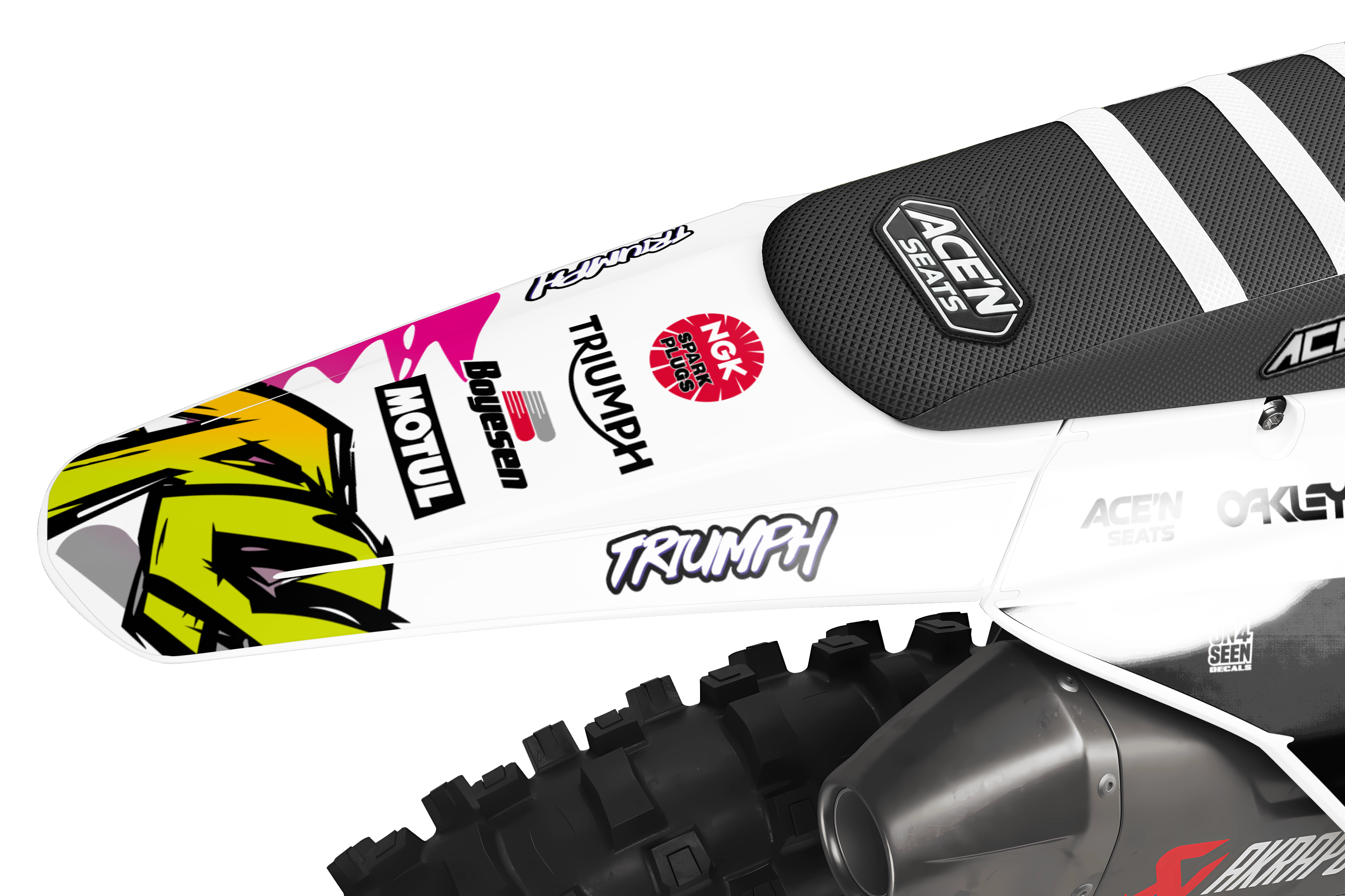 Backwoods Racing Graphics Kit Triumph Racing Graphics Kit - Flashback New Zealand