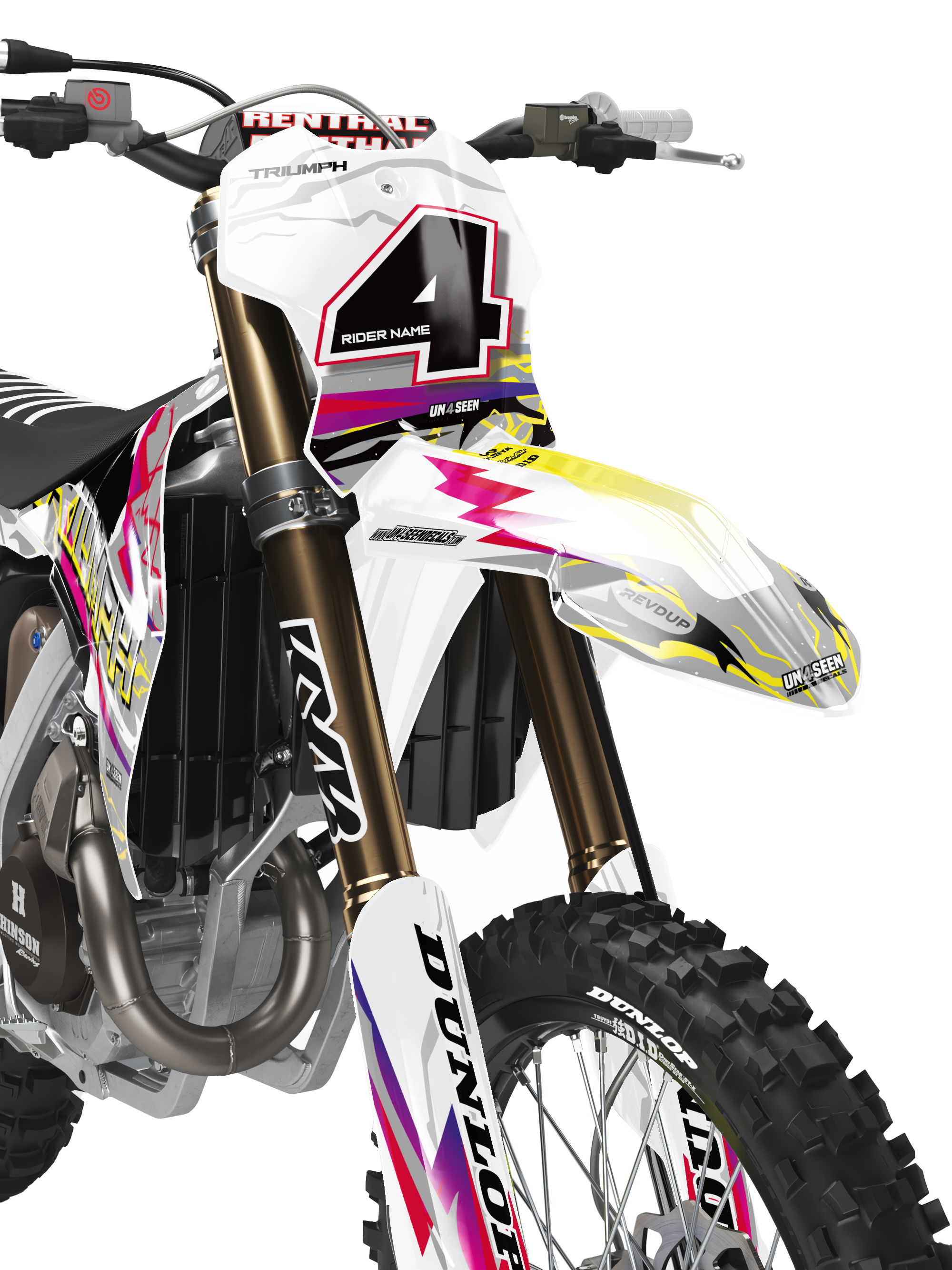 Backwoods Racing Graphics Kit Triumph Racing Graphics Kit - Lightz New Zealand
