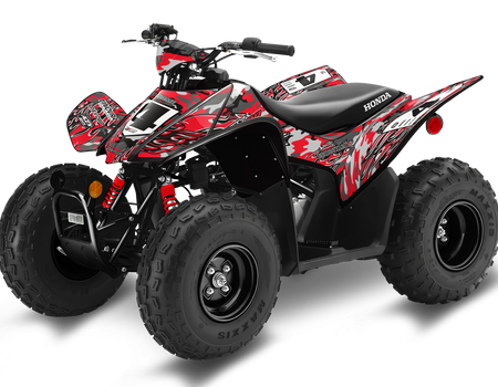 Honda TRX90 ATV Graphics - Super Cam