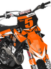 KTM Graphics Kit - Turner White