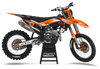 KTM Graphics Kit - Turner White