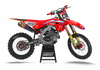 Honda Graphics Kit - Twisted Stock Red