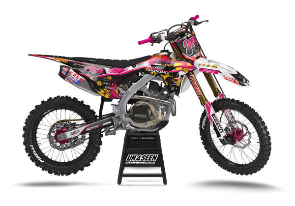 Honda Un4Seen Girls Pink Graphic Kit - CRF CR XR Models | All Years
