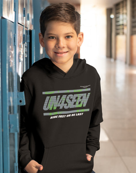 Youth/Kids Hoodie - Ride Fast or Be Last (unisex)