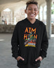 Youth/Kids Hoodie - Aim High (unisex)