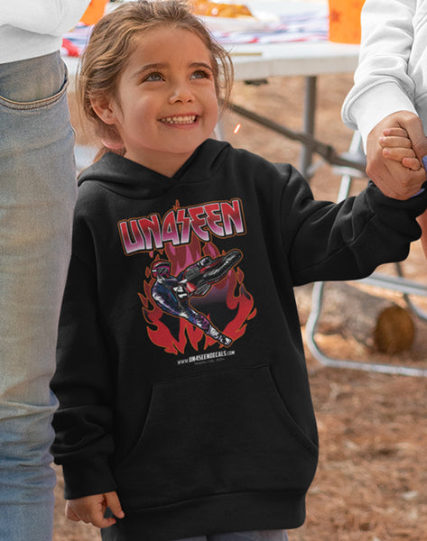 Youth/Kids Hoodie - Bikes & Flames (unisex)