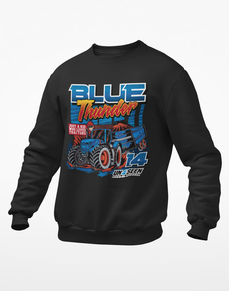 Youth/Kids Sweater - Blue Thunder (unisex)