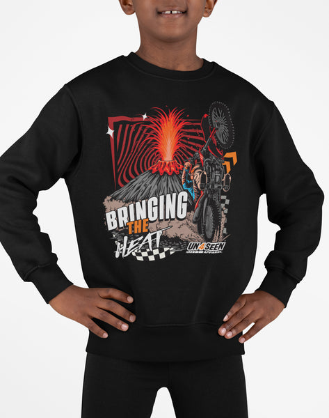 Youth/Kids Sweater - Bringing the Heat (unisex)