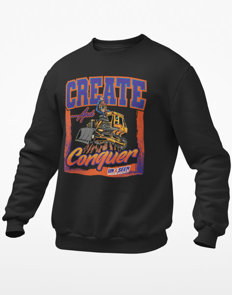 Youth/Kids Sweater - Create & Conquer (unisex)