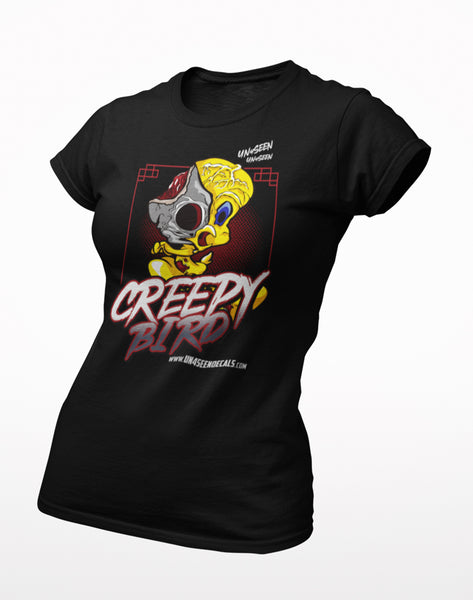 Girls Tee - Creepy Bird