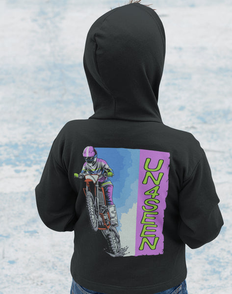 Youth/Kids Hoodie - Retro Wheelies (unisex)