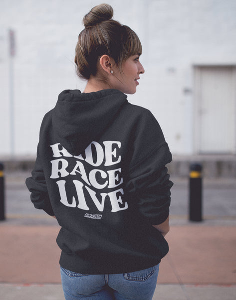 Girls Hoodie  - Ride Race Live