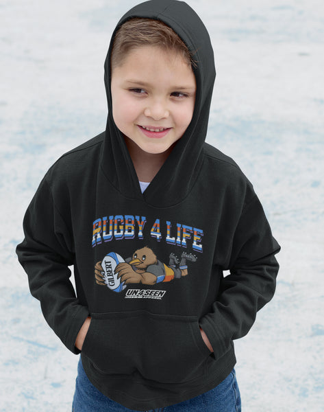 Youth/Kids Hoodie - Rugby 4 Life (unisex)