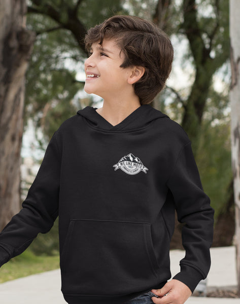 Youth/Kids Hoodie - We like moto (unisex)