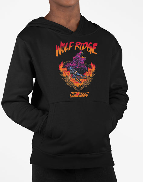 Youth/Kids Hoodie - Wolf Ridge (unisex)