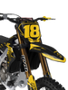 Yamaha Graphics Kit - Lubricate Yellow