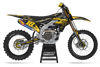 Yamaha Graphics Kit - Lubricate Yellow