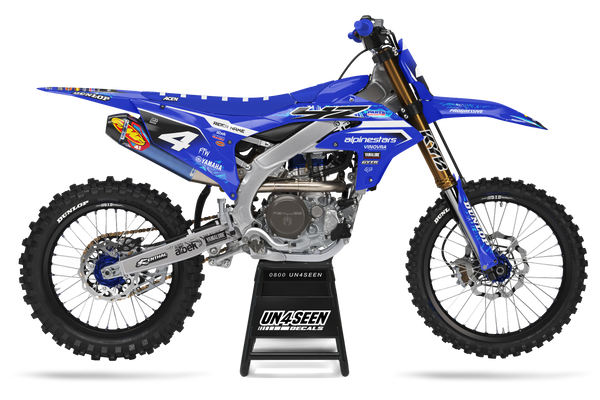 Yamaha Ripple Graphic Kit - YZ YZF WR TTR PW Models | All Years