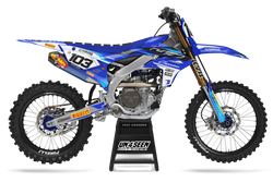 Yamaha Stance Blue Graphic Kit - YZ YZF WR TTR PW Models | All Years