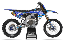 Yamaha Urgent Blues Graphic Kit - YZ YZF WR TTR PW Models | All Years