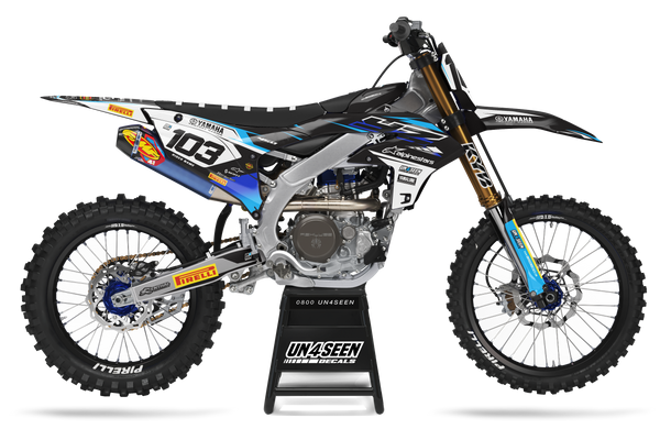 Yamaha Stance Black Graphic Kit - YZ YZF WR TTR PW Models | All Years