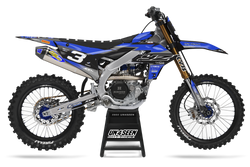Yamaha Yeao Blue Graphic Kit - YZ YZF WR TTR PW Models | All Years