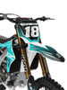 Yamaha Graphics Kit - Fluid Apex Aqua