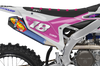 Yamaha Graphics Kit - Fluid Grid Pink