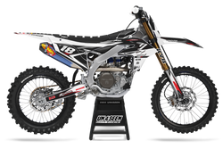 Yamaha Fluid Black Graphic Kit - YZ YZF WR TTR PW Models | All Years