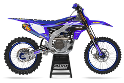 Yamaha Merge Blue Graphic Kit - YZ YZF WR TTR PW Models | All Years