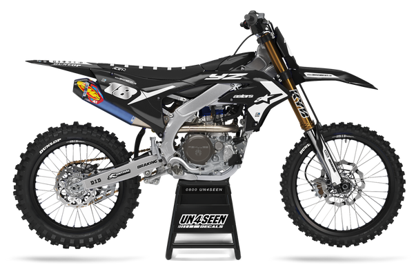 Yamaha Graphics Kit - Racer Air Ryway Black