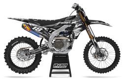 Yamaha Racer Lahnd Black Graphic Kit - YZ YZF WR TTR PW Models | All Years