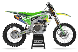 Yamaha Racer Portyl Green Graphic Kit - YZ YZF WR TTR PW Models | All Years