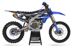 Yamaha Stratos Black Graphic Kit - YZ YZF WR TTR PW Models | All Years